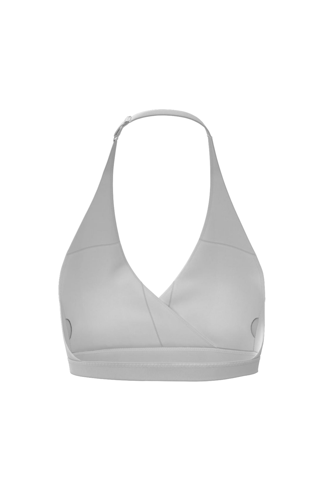 Ease Halter Bra in Blanc