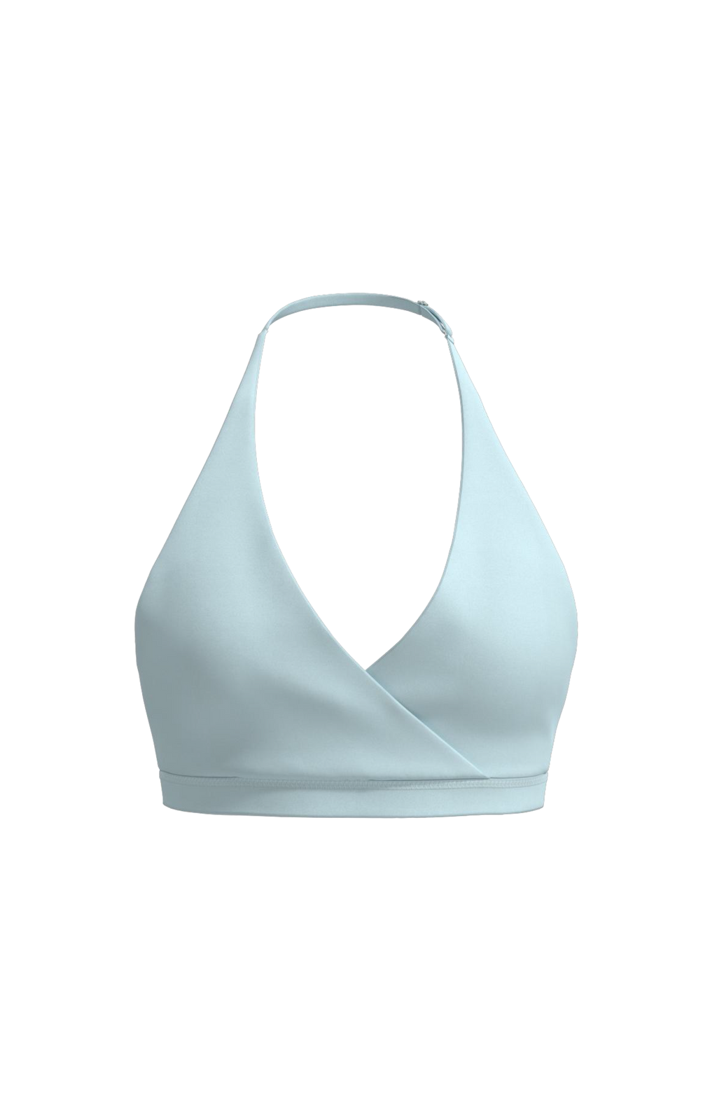 Ease Halter Bra in Blueberry Cream