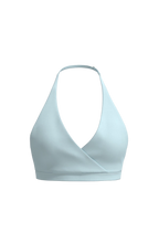 Ease Halter Bra in Blueberry Cream