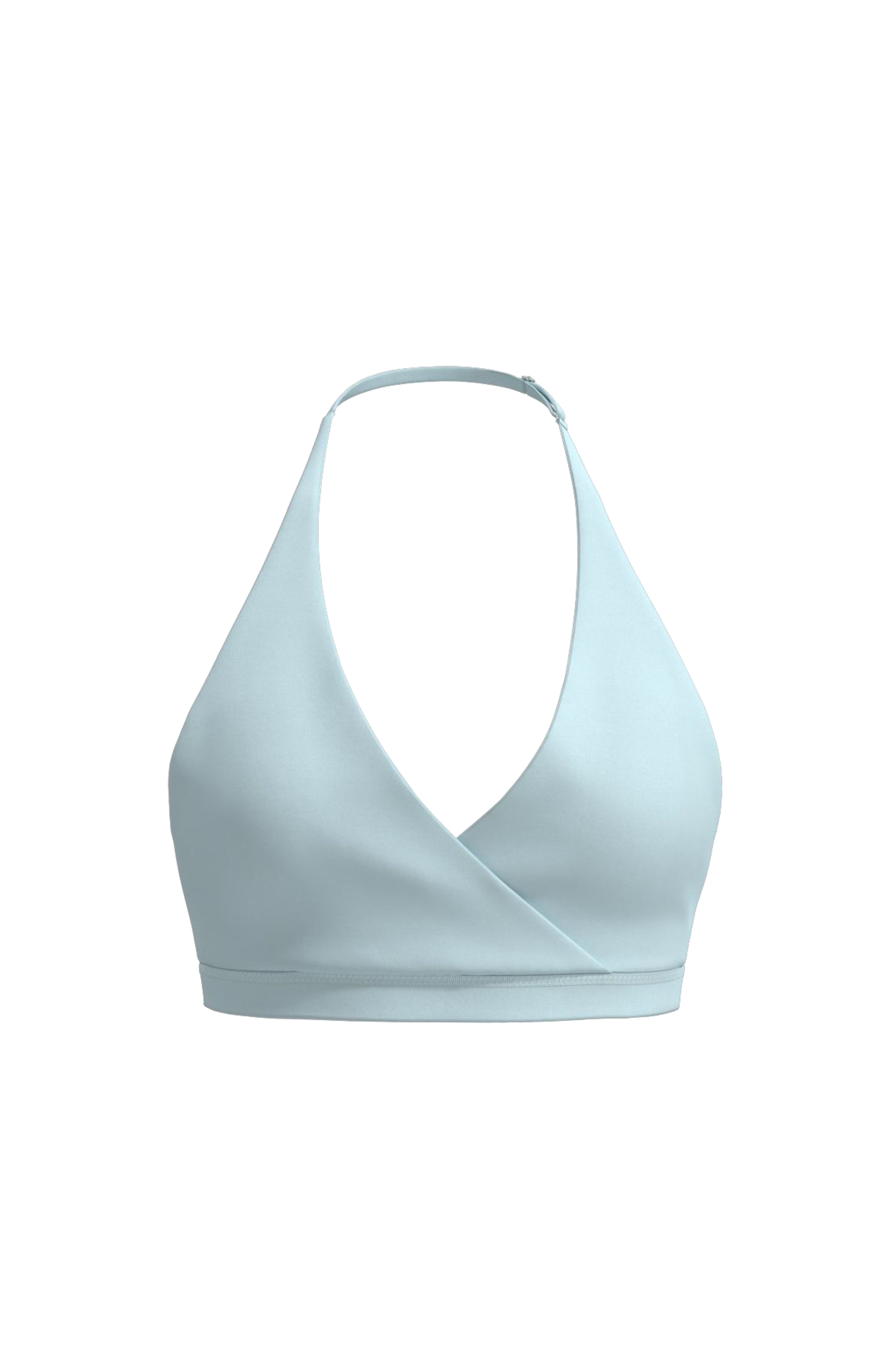 Ease Halter Bra in Blueberry Cream