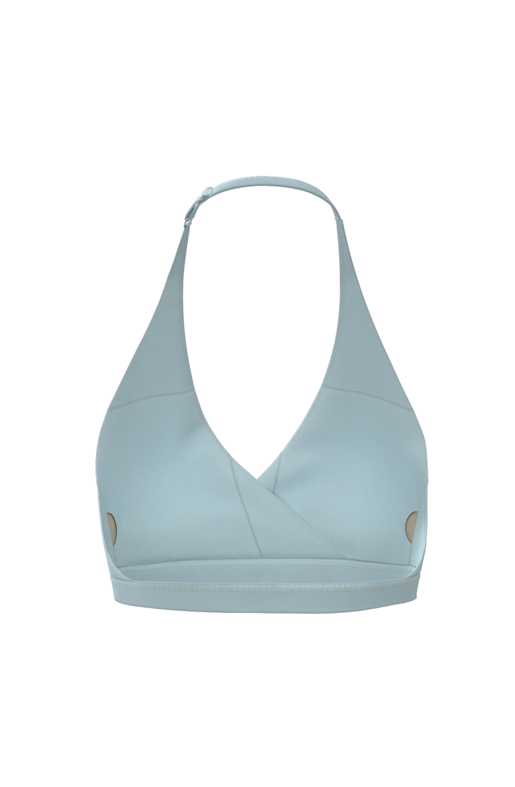 Ease Halter Bra in Blueberry Cream