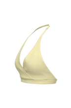 Ease Halter Bra in Lemon Butter