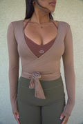 Soft Wrap in Light Cocoa