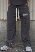 Barrel Pants in Dark Grey
