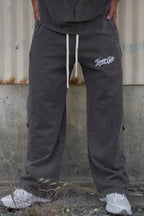 Barrel Pants in Dark Grey
