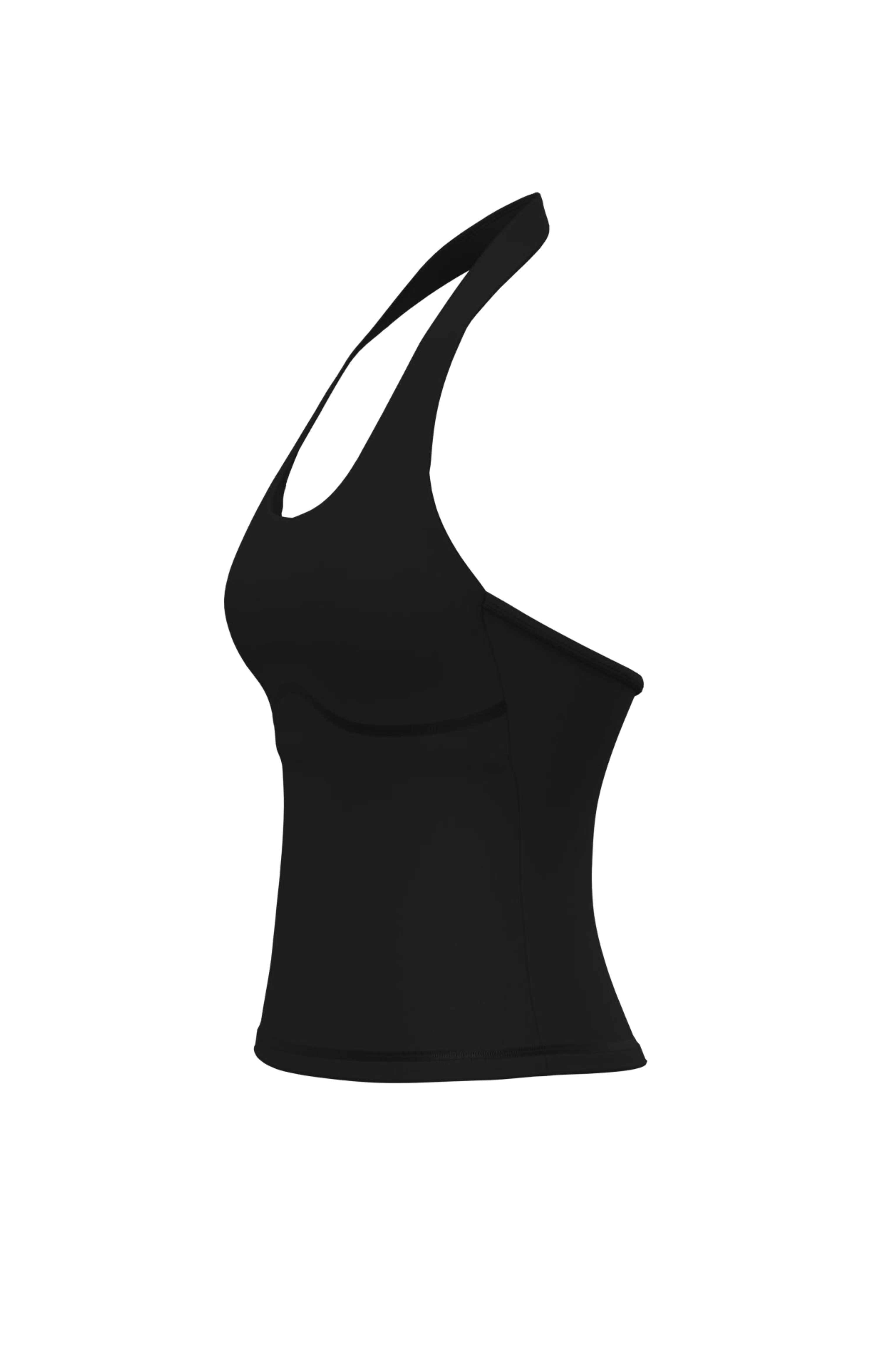 Halter Tank in Black Truffle (preview)