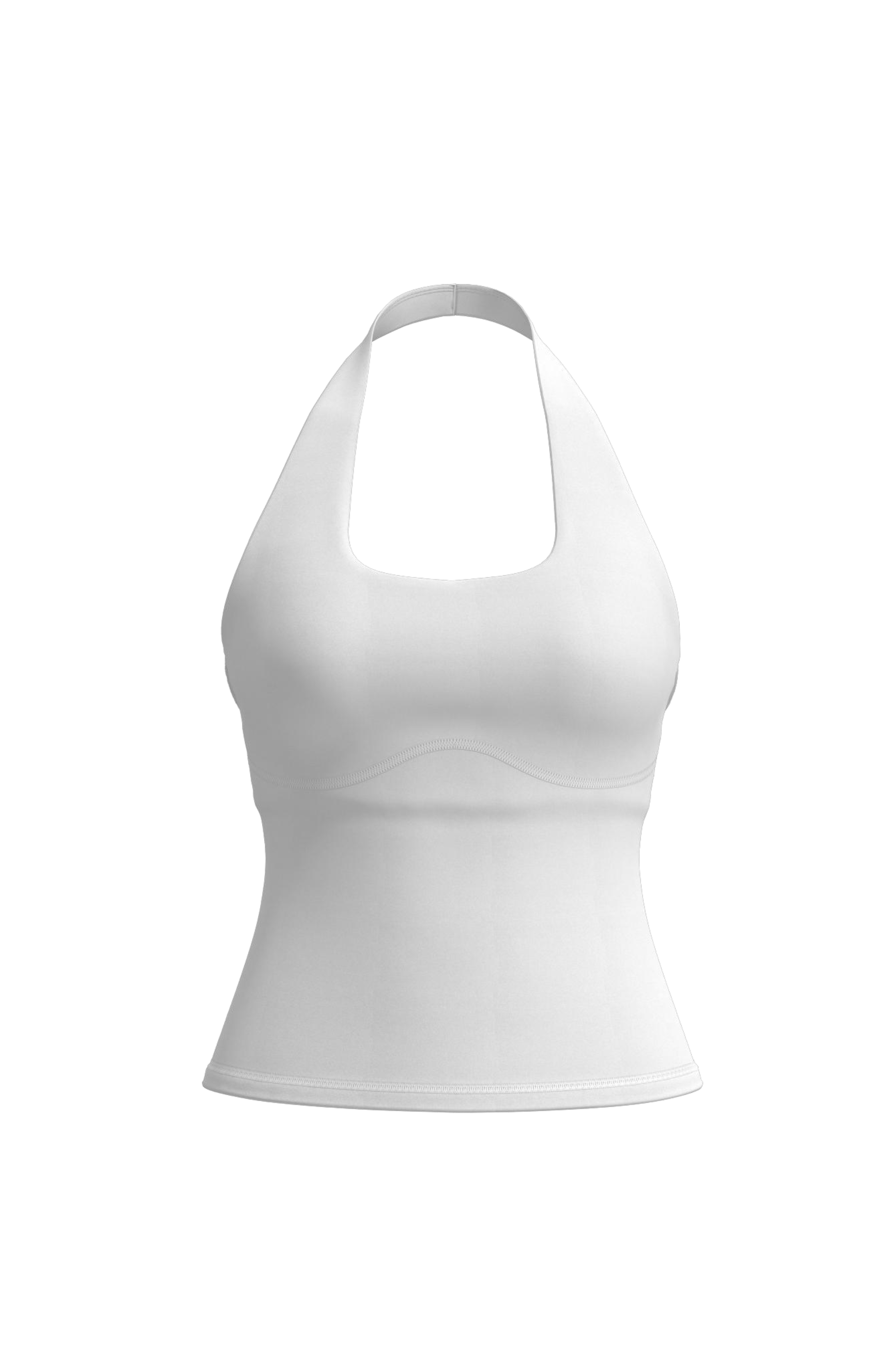 Halter Tank in Blanc (preview)