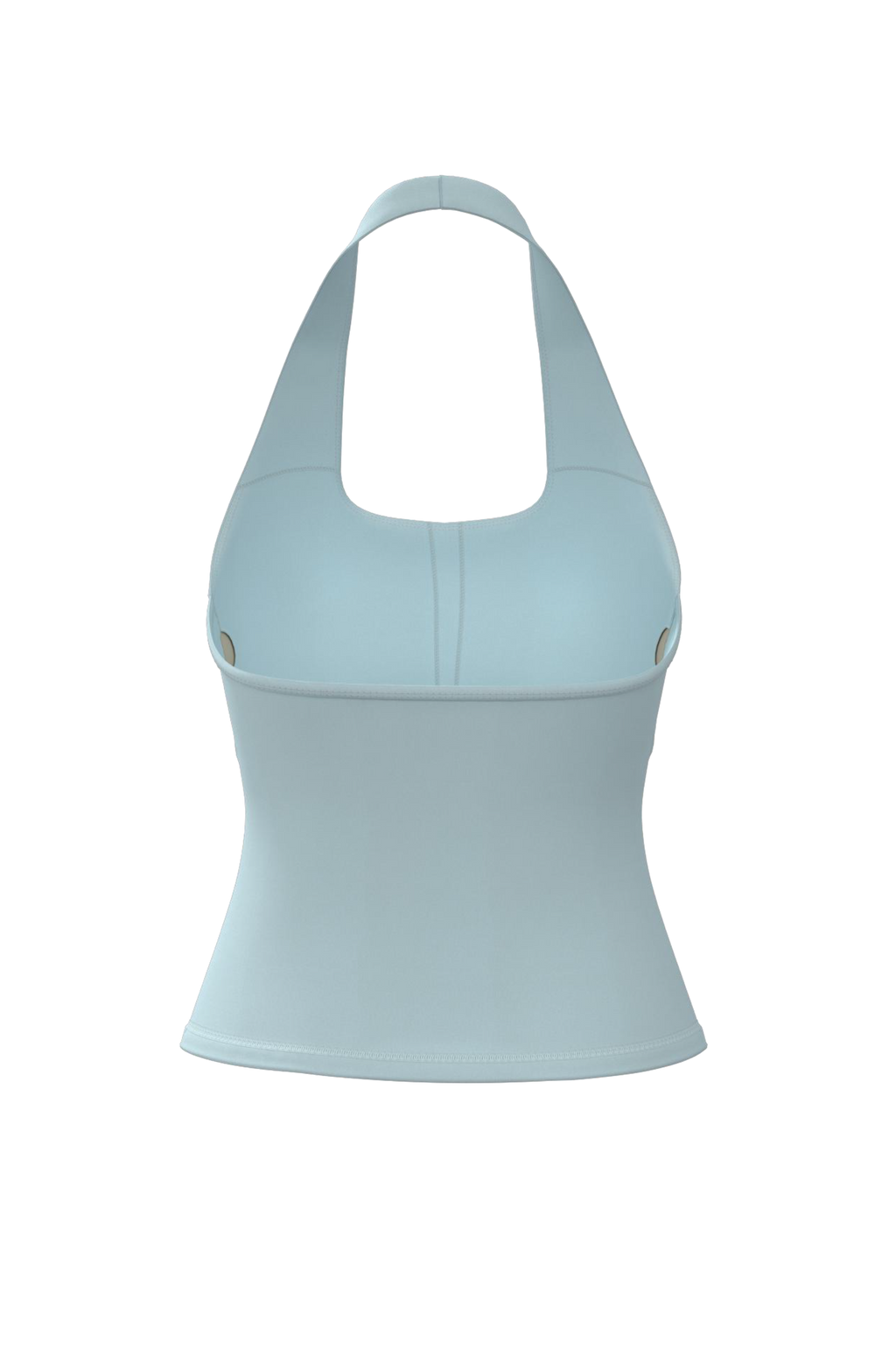 Halter Tank in Blueberry Cream