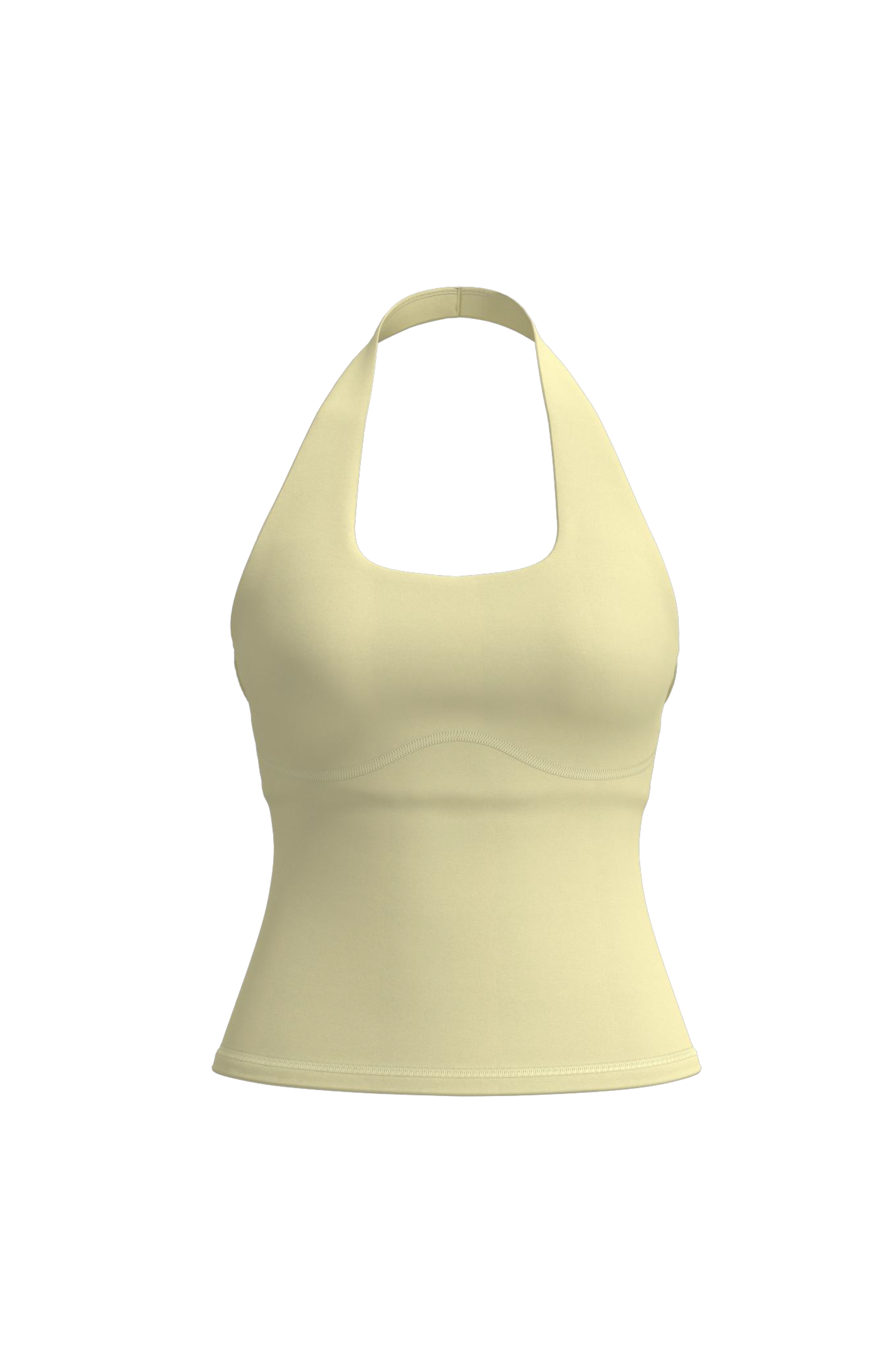 Halter Tank in Lemon Butter (preview)