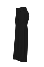 Invisible Scrunch Wide-Leg in Black Truffle