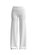 Invisible Scrunch Wide-Leg in Blanc