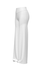 Invisible Scrunch Wide-Leg in Blanc