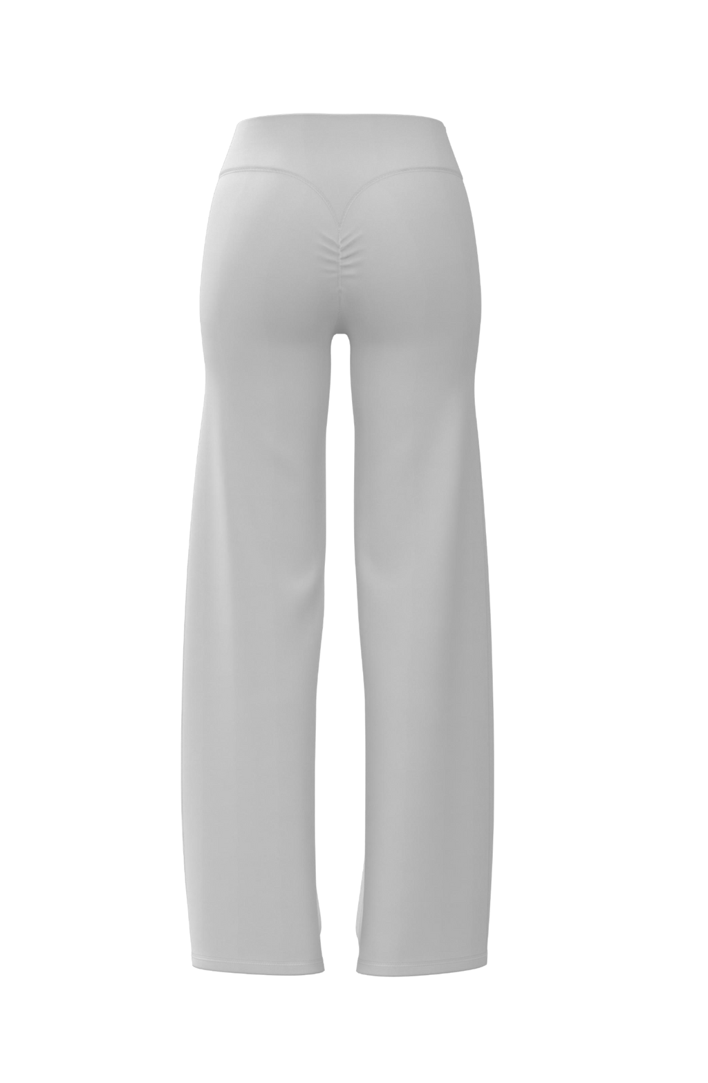 Invisible Scrunch Wide-Leg in Blanc