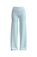Invisible Scrunch Wide-Leg in Blueberry Cream