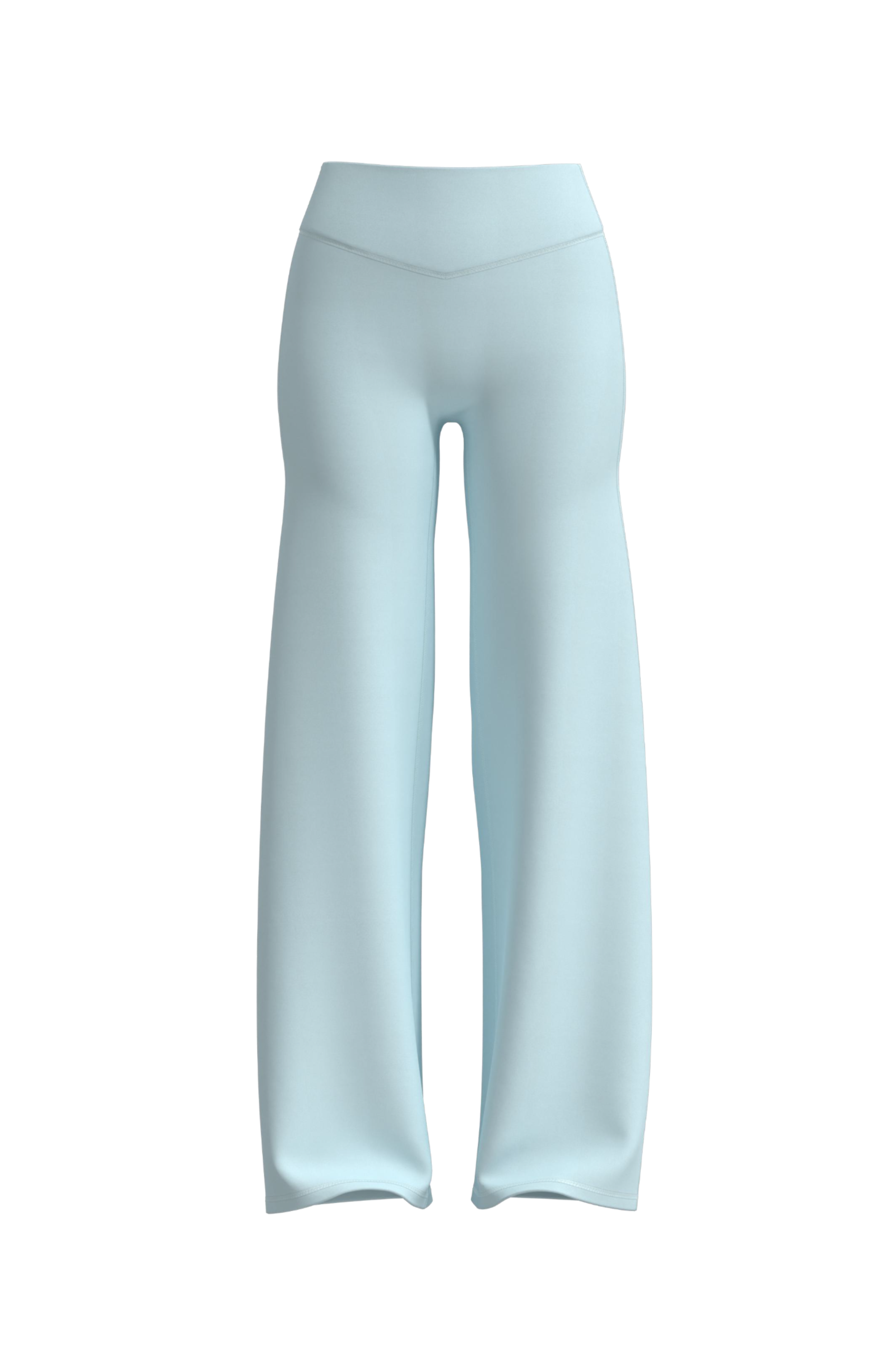 Invisible Scrunch Wide-Leg in Blueberry Cream (preview)