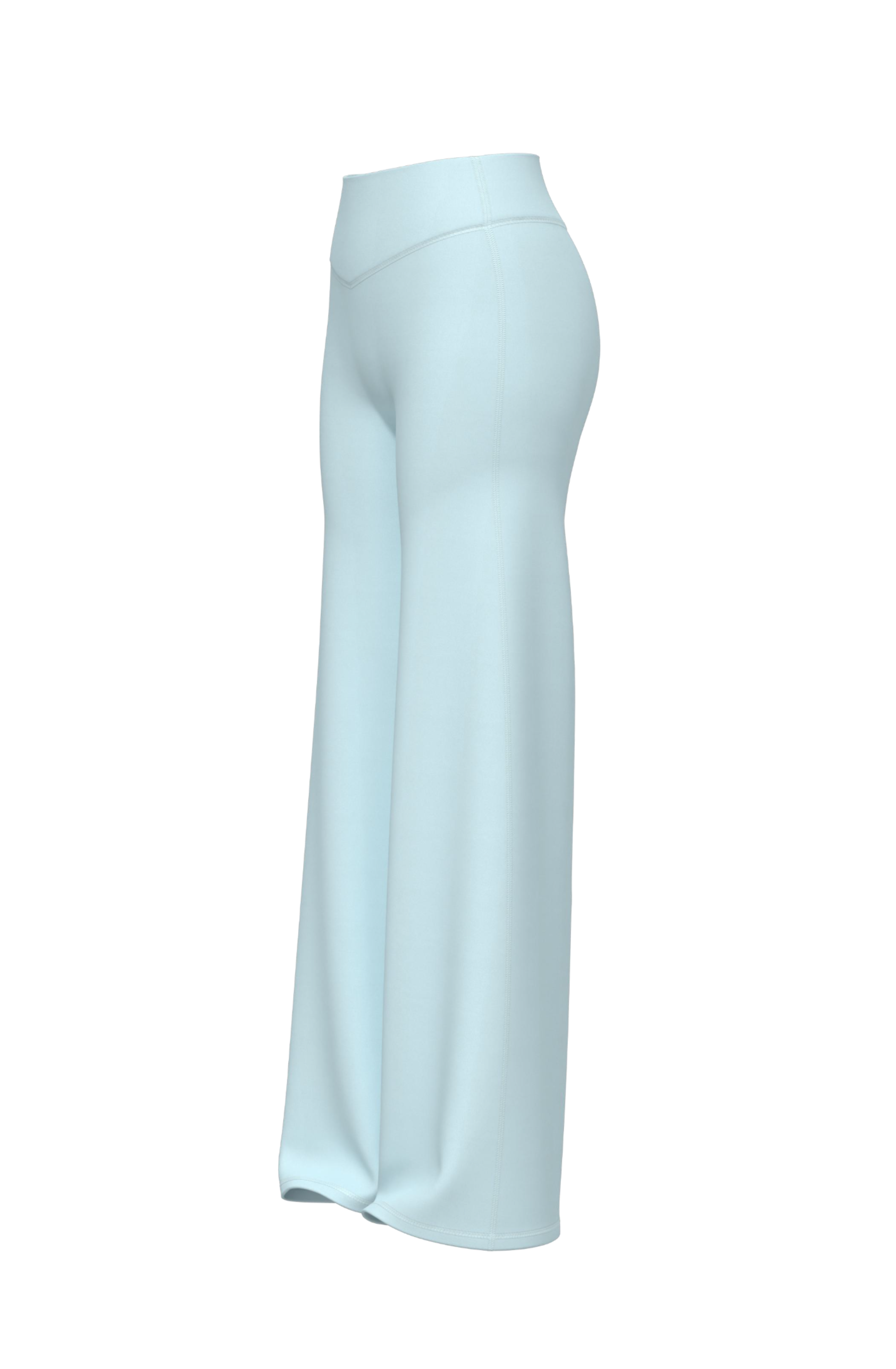 Invisible Scrunch Wide-Leg in Blueberry Cream (preview)