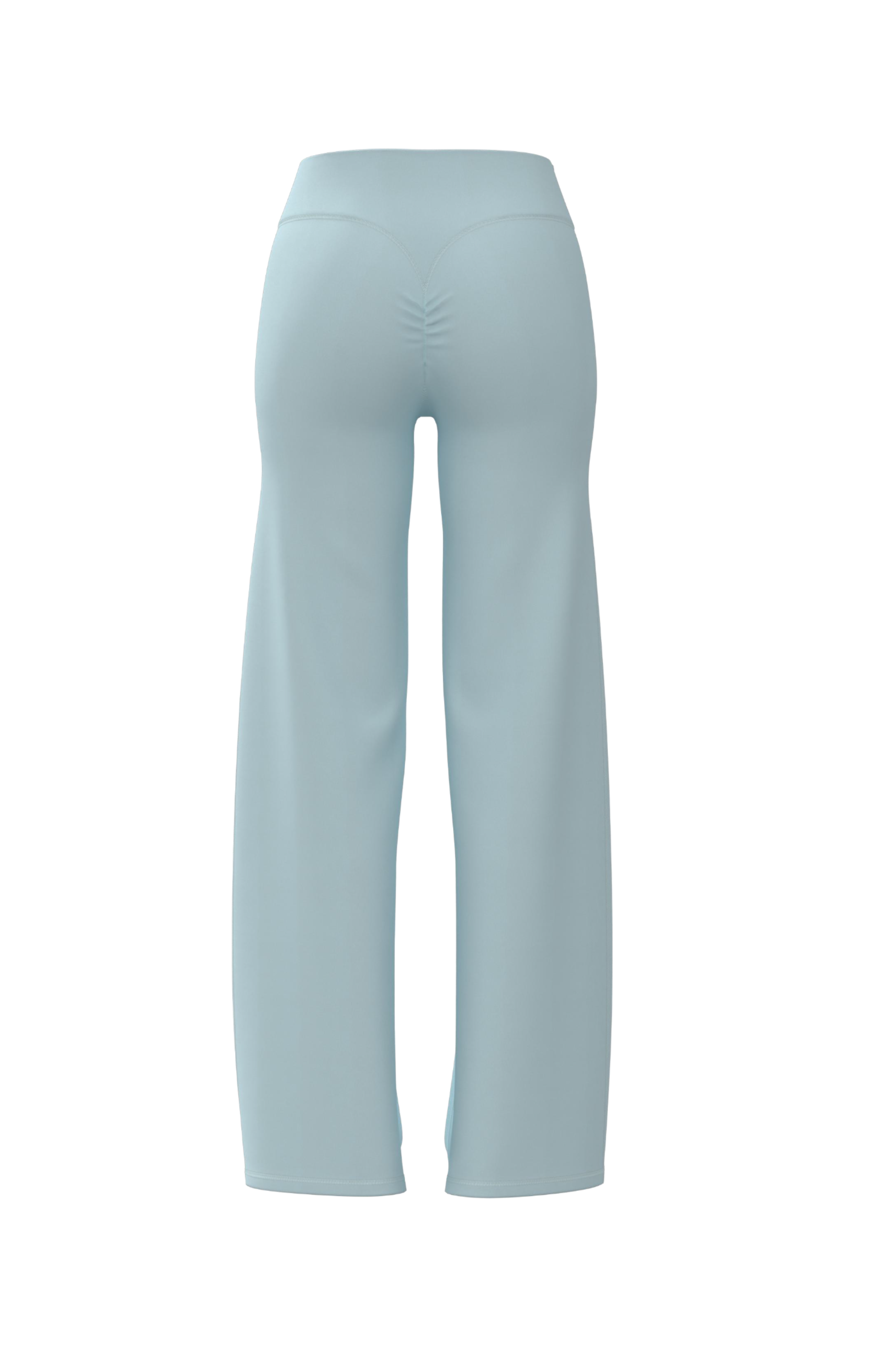 Invisible Scrunch Wide-Leg in Blueberry Cream (preview)