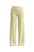 Invisible Scrunch Wide-Leg in Lemon Butter