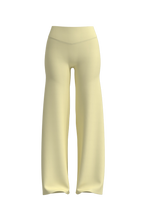 Invisible Scrunch Wide-Leg in Lemon Butter