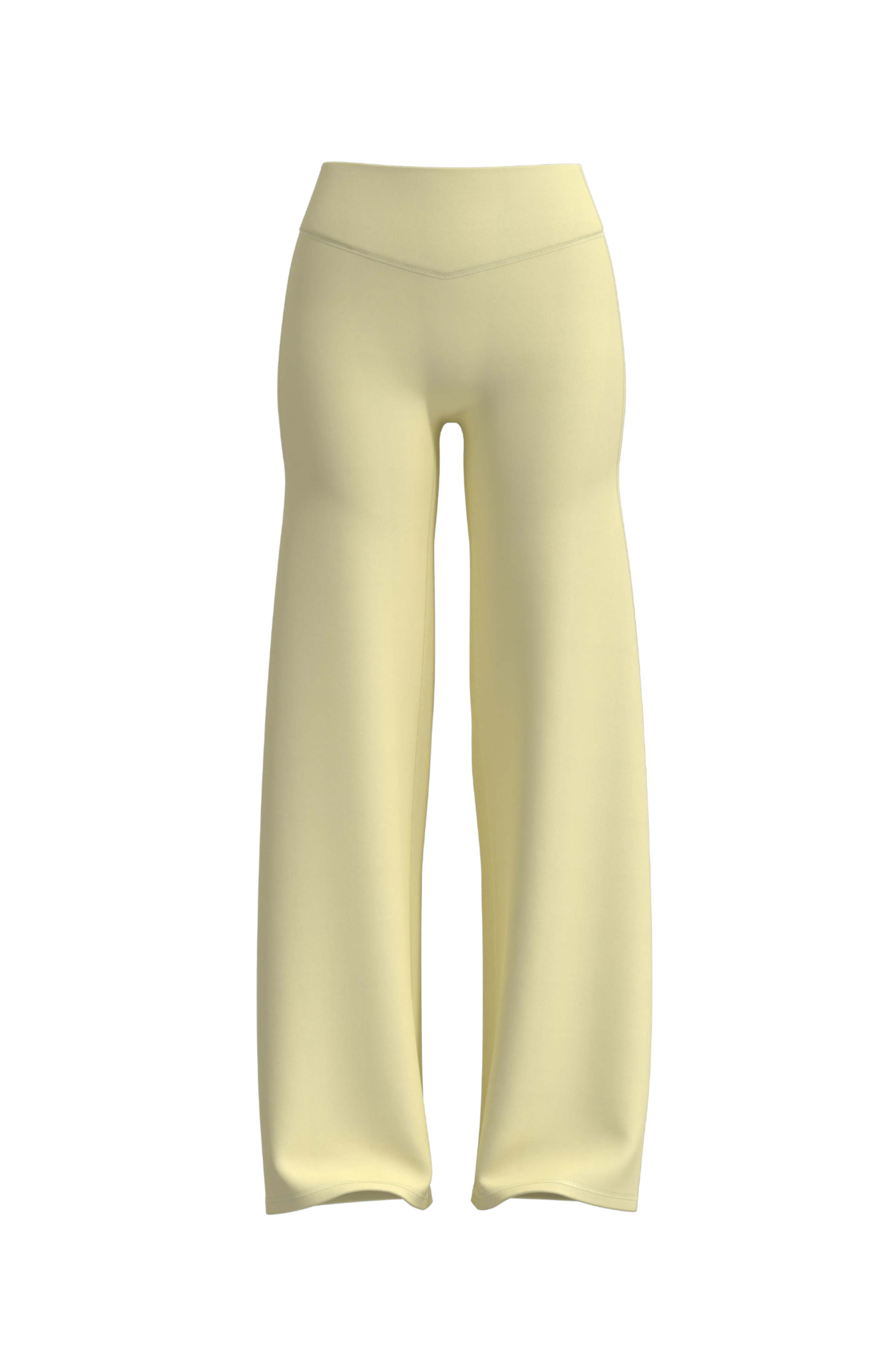 Invisible Scrunch Wide-Leg in Lemon Butter (preview)