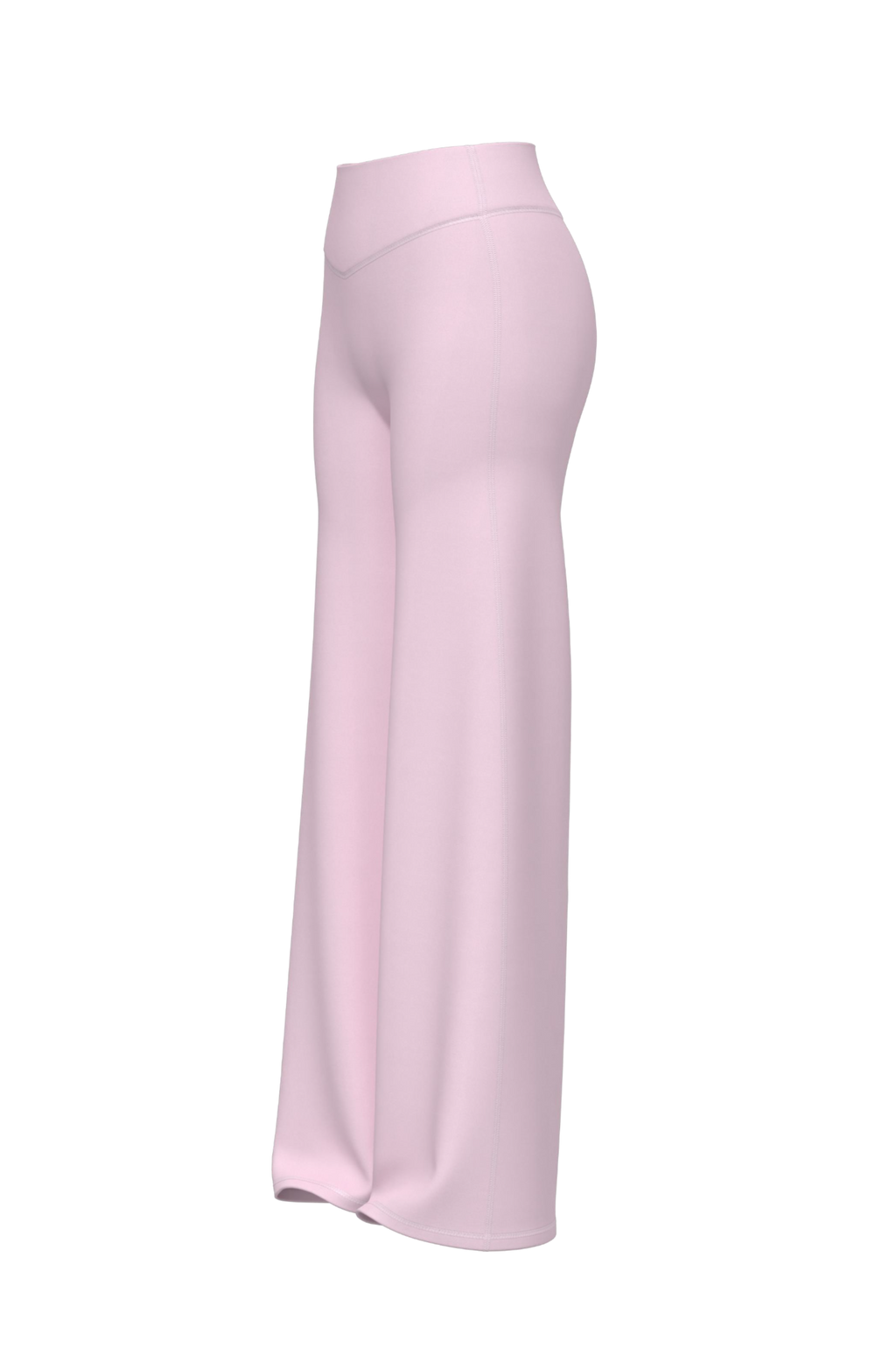 Invisible Scrunch Wide-Leg in Strawberry Shortcake