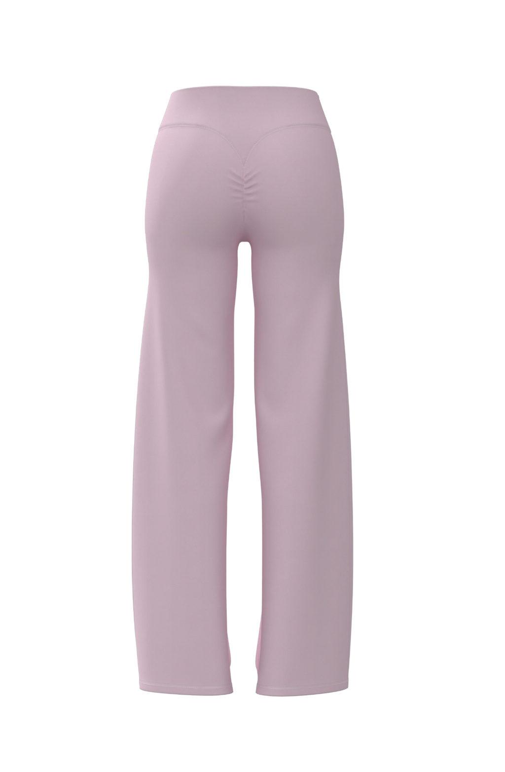 Invisible Scrunch Wide-Leg in Strawberry Shortcake