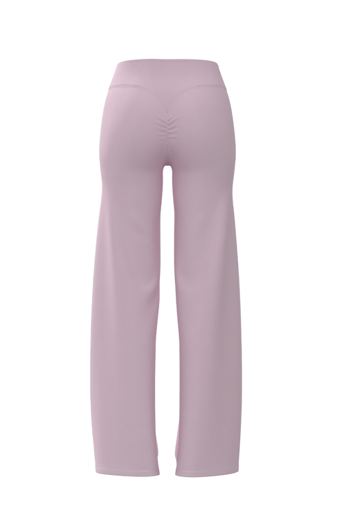 Invisible Scrunch Wide-Leg in Strawberry Shortcake