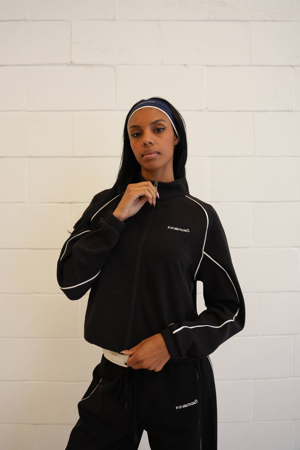 Timeless Zip Jacket in Black