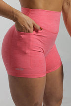Pocket Shorts in Sunkist Orange - Inner Glö Apparel