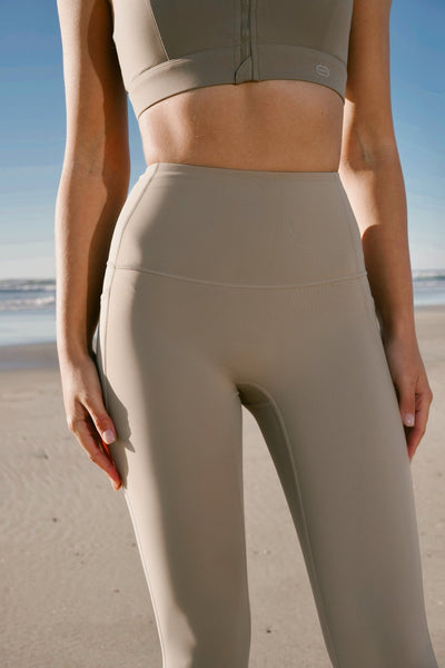 Sandscape Legging in Warm Sand - Inner Glö Apparel