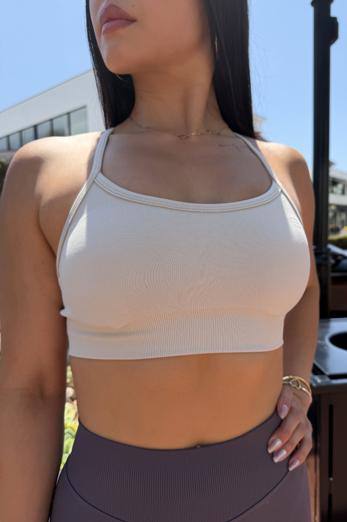 Glo Cross Back in Off White