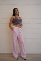 Timeless Track Pants in Rose Pink