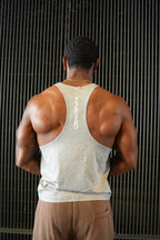 Anti-Leg Day Stringer in Light Grey