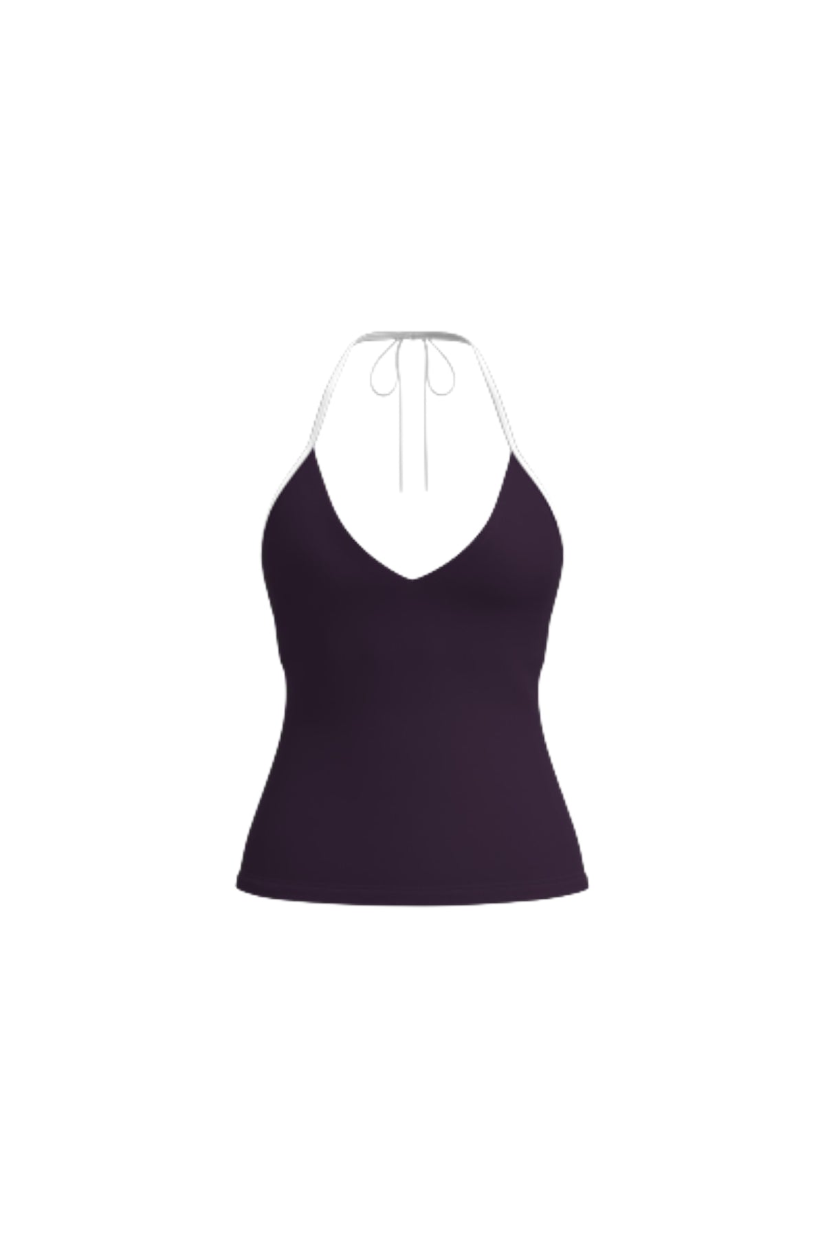 Timeless Hip Length Tank in Grape