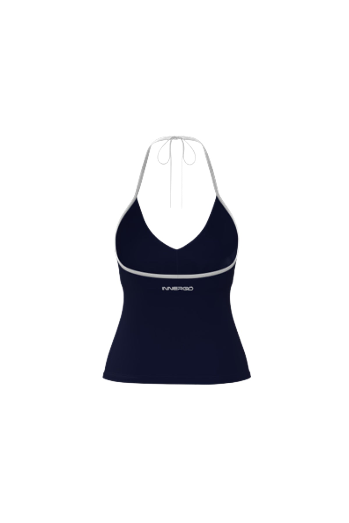 Timeless Hip Length Tank in Navy Blue
