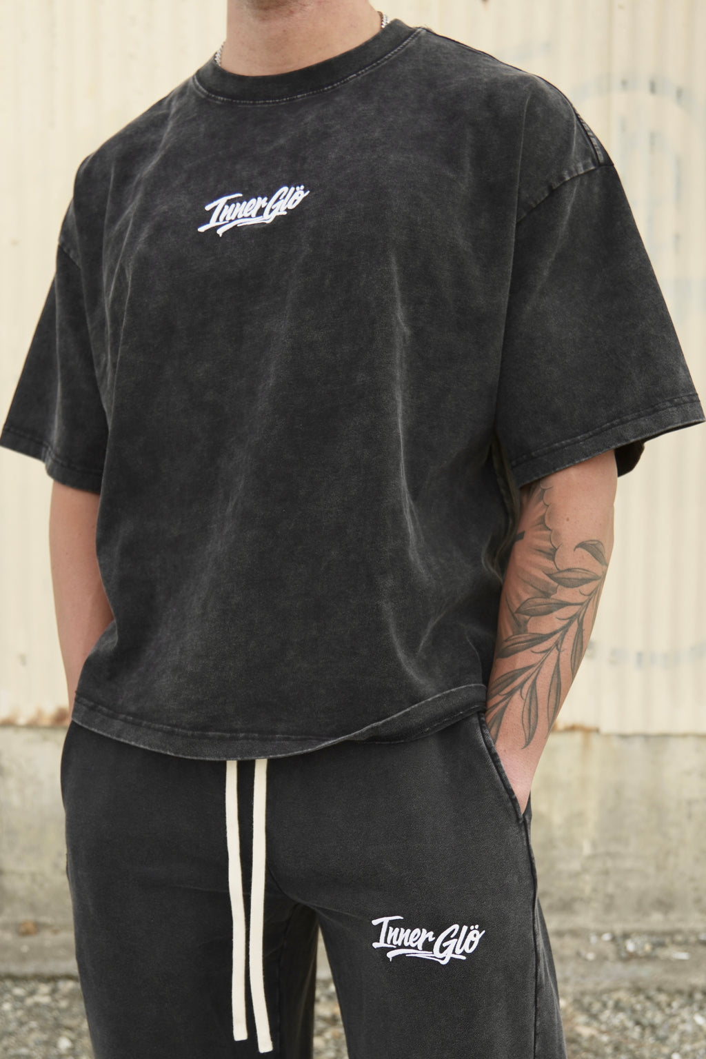 Boxy Shirt in Washed Black