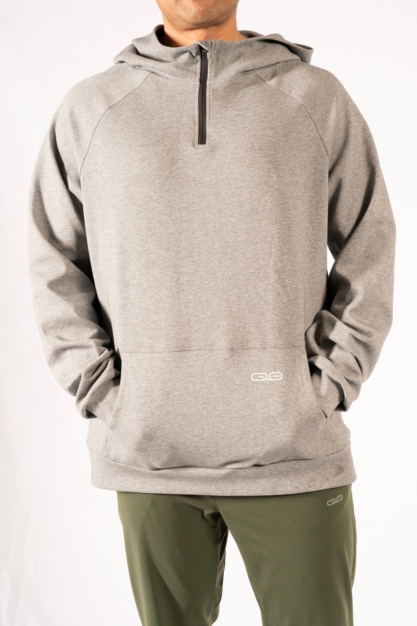 Zoned In Oversized Hoodie in Cloudy Grey - Inner Glö Apparel