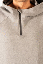 Zoned In Oversized Hoodie in Cloudy Grey - Inner Glö Apparel