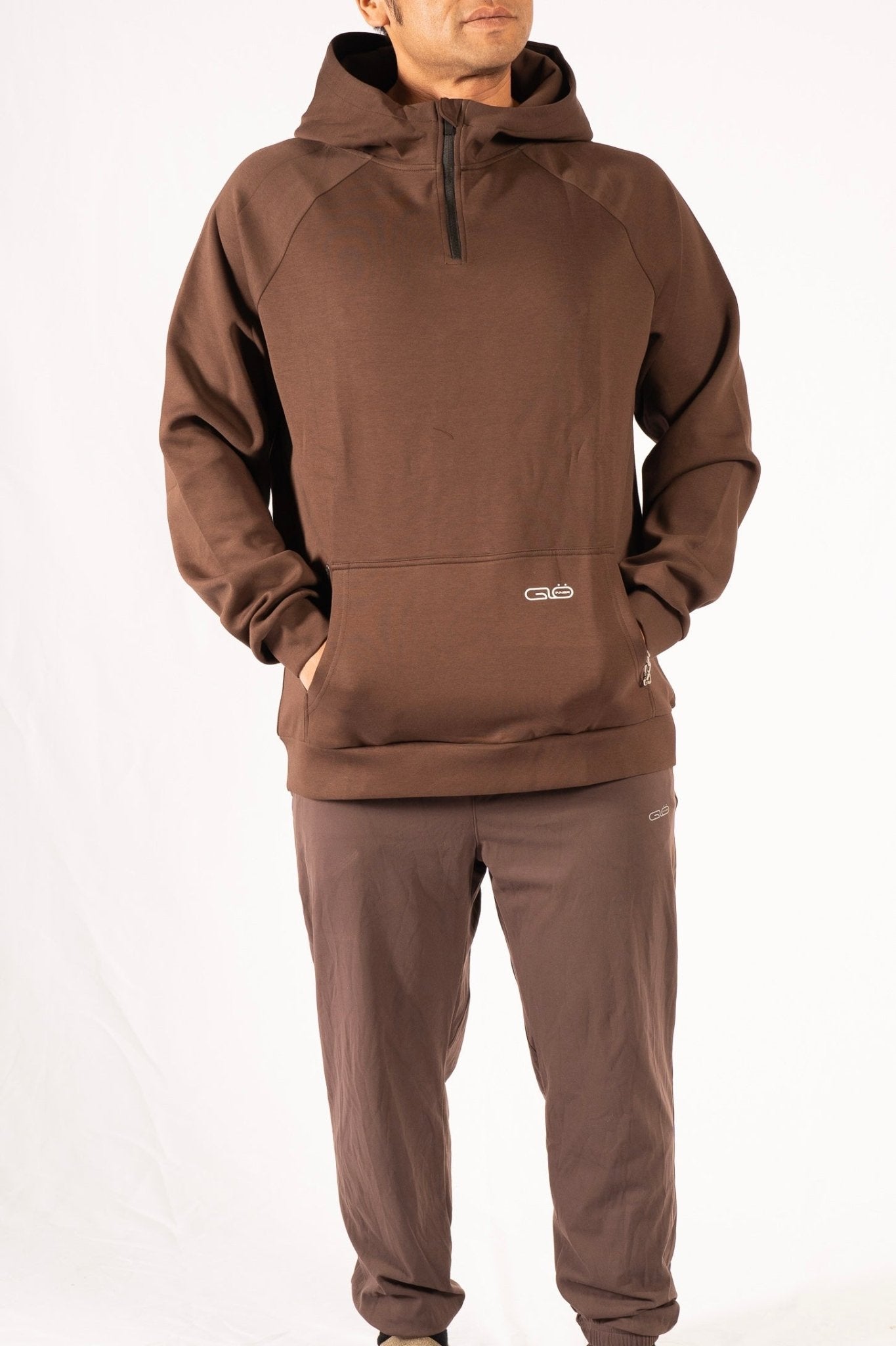 Zoned In Oversized Hoodie in Coffee - Inner Glö Apparel